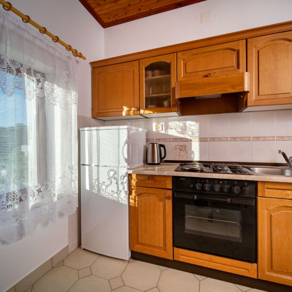 Kitchen, Zora Suites, Zora Suites Lopar