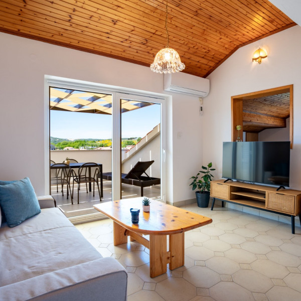 Living room, Zora Suites, Zora Suites Lopar